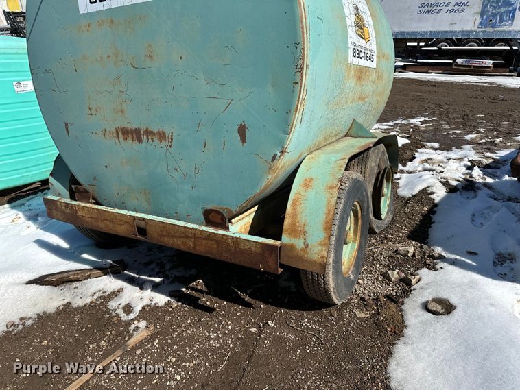 image for item DQ0649 Shop built tank trailer