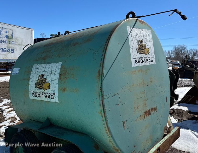 image for item DQ0649 Shop built tank trailer