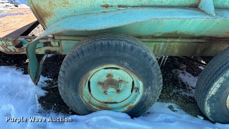 image for item DQ0649 Shop built tank trailer