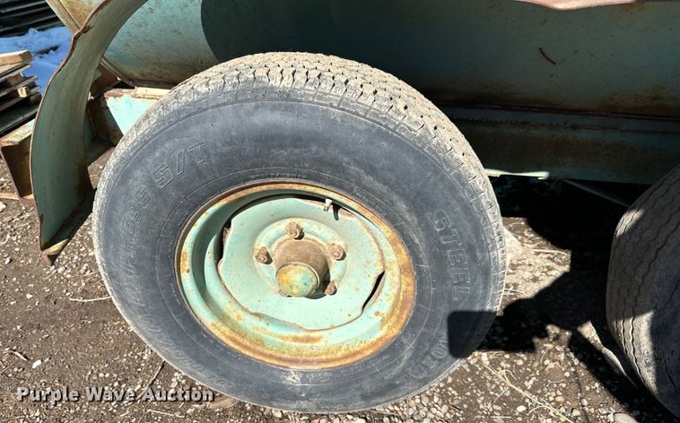 image for item DQ0649 Shop built tank trailer