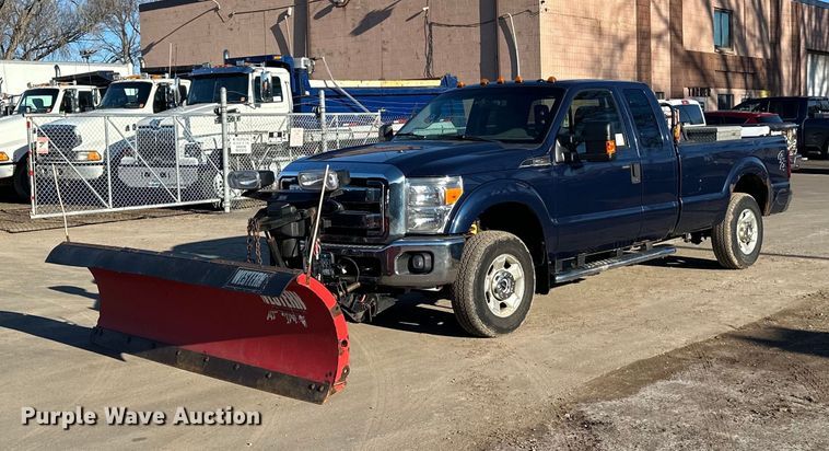 image for item DQ0695 2012 Ford F250 SuperCab pickup truck