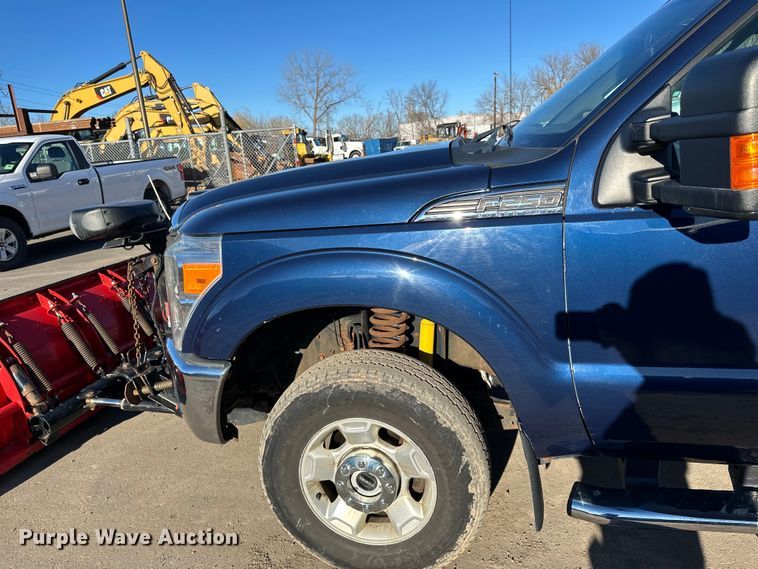 image for item DQ0695 2012 Ford F250 SuperCab pickup truck