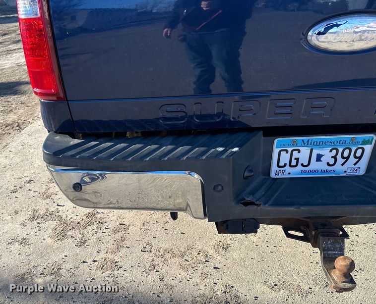 image for item DQ0695 2012 Ford F250 SuperCab pickup truck