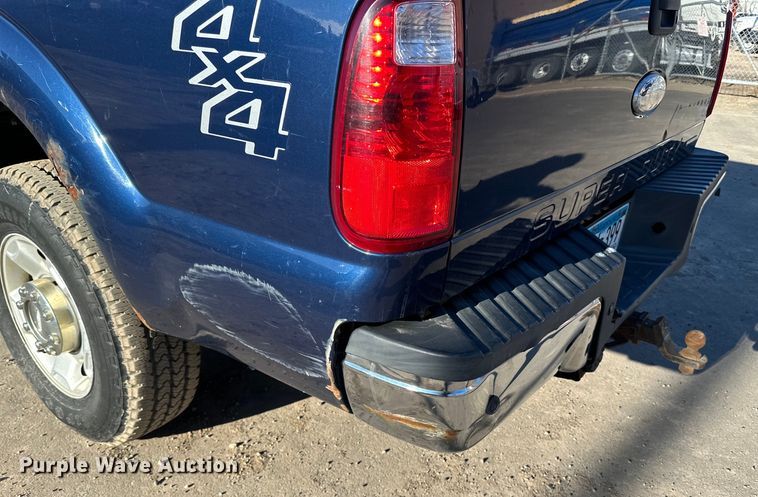 image for item DQ0695 2012 Ford F250 SuperCab pickup truck