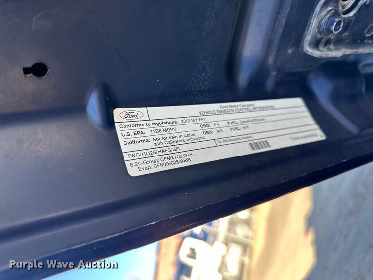 image for item DQ0695 2012 Ford F250 SuperCab pickup truck