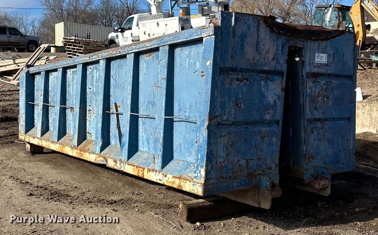 image for item DQ0697 Roll-off dumpster