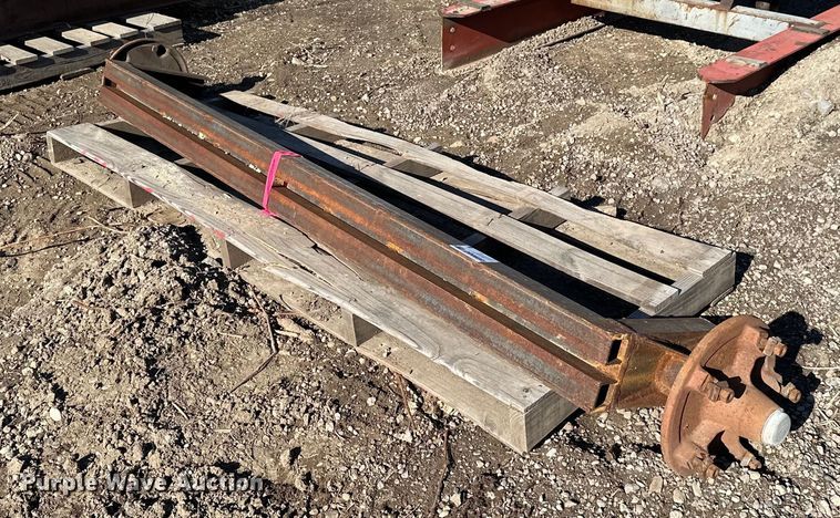 image for item DQ0699 Trailer axle 