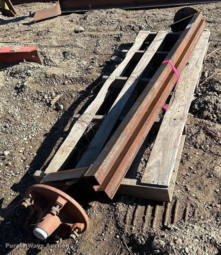 image for item DQ0699 Trailer axle 