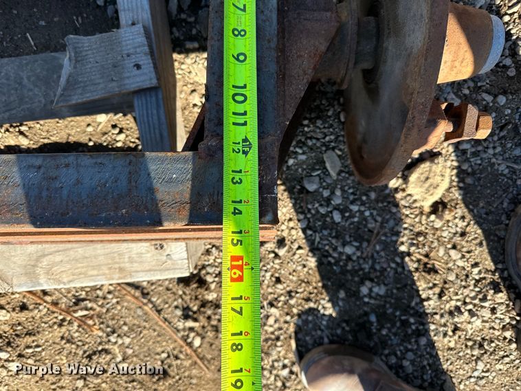 image for item DQ0699 Trailer axle 