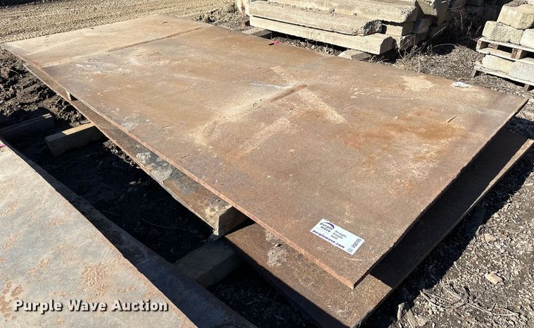 image for item DQ0705 (2) steel plates