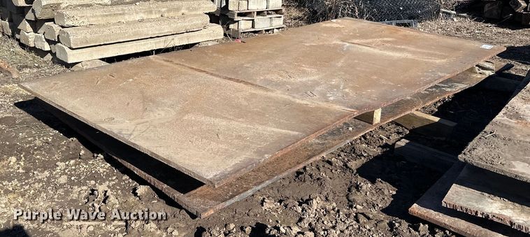 image for item DQ0705 (2) steel plates