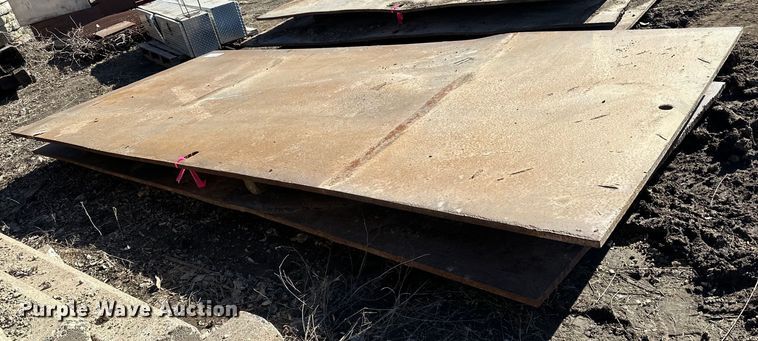 image for item DQ0705 (2) steel plates