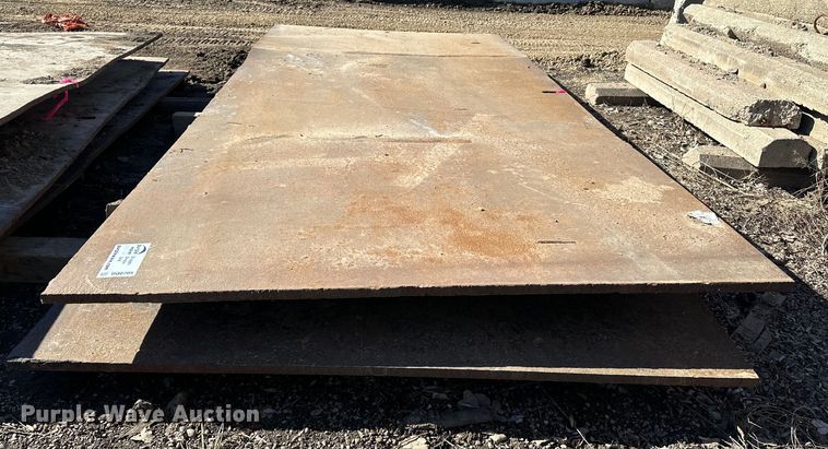 image for item DQ0705 (2) steel plates