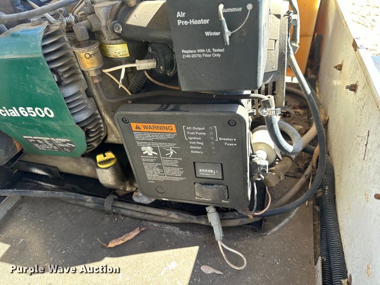 image for item DQ0738 Onan generator