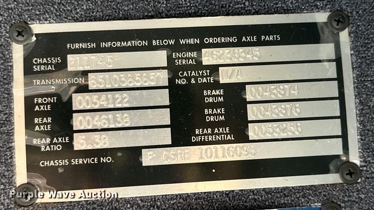 image for item DG4284 2003 Blue Bird coach bus