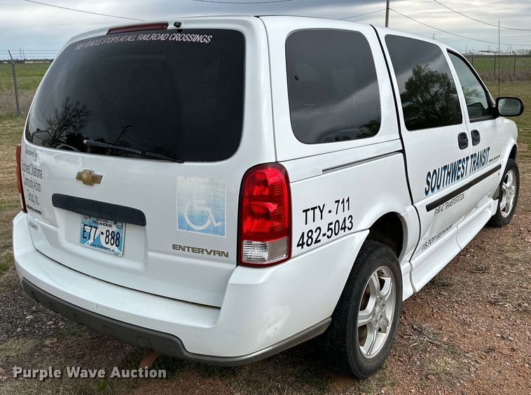 image for item DG4346 2008 Chevrolet Uplander handicap accessible van