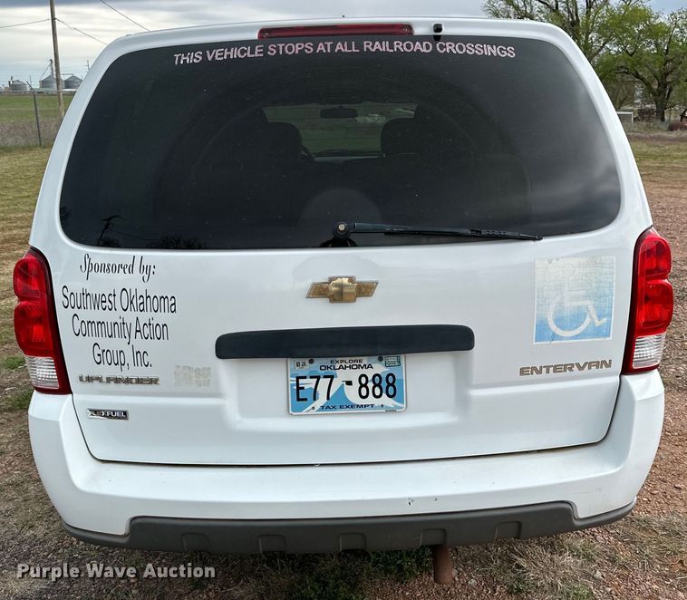 image for item DG4346 2008 Chevrolet Uplander handicap accessible van