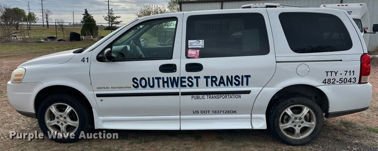 image for item DG4346 2008 Chevrolet Uplander handicap accessible van