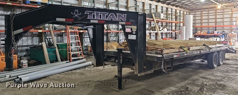 image for item DM1575 2013 Titan DF6332 equipment trailer