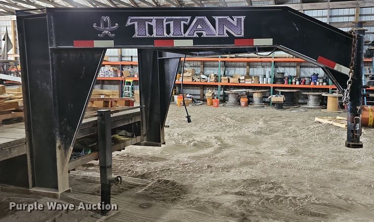 image for item DM1575 2013 Titan DF6332 equipment trailer