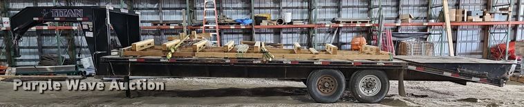 image for item DM1575 2013 Titan DF6332 equipment trailer