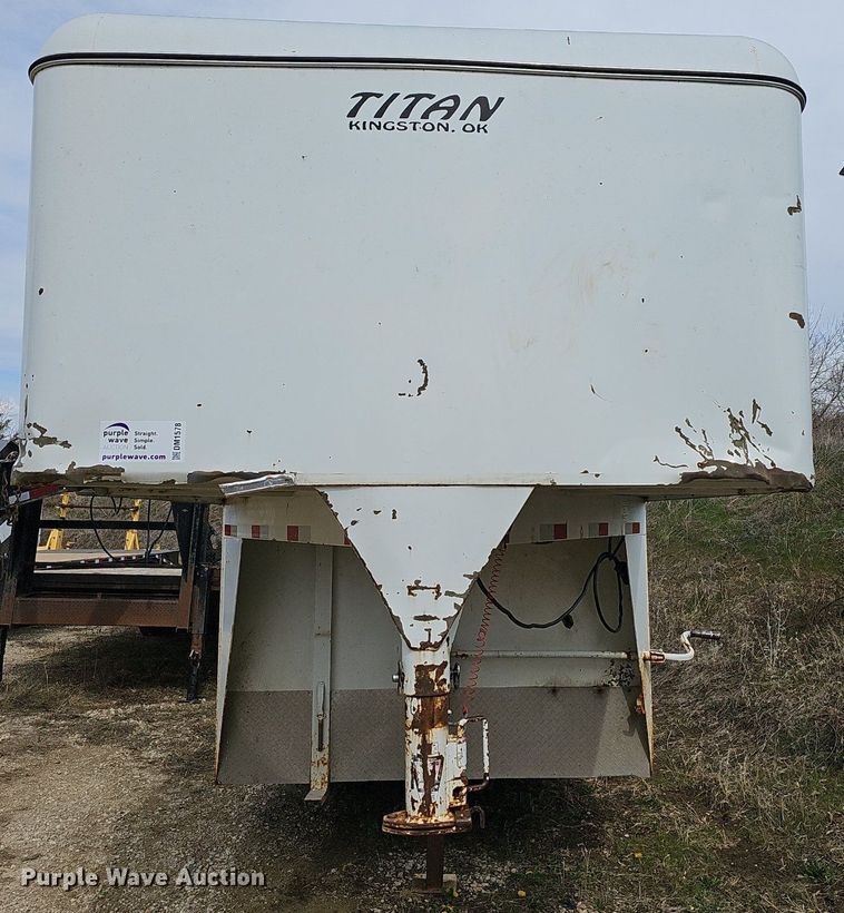 image for item DM1578 2008 Titan enclosed cargo trailer