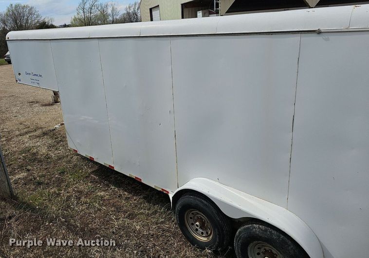 image for item DM1578 2008 Titan enclosed cargo trailer