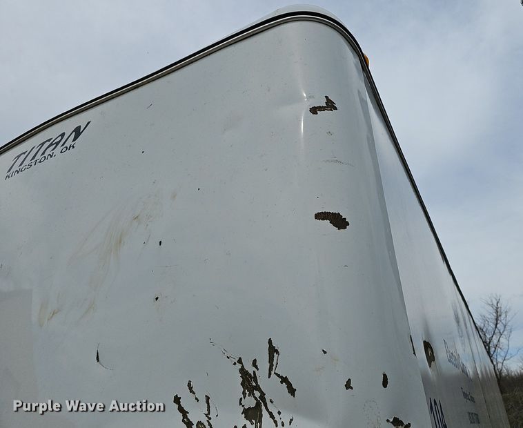 image for item DM1578 2008 Titan enclosed cargo trailer