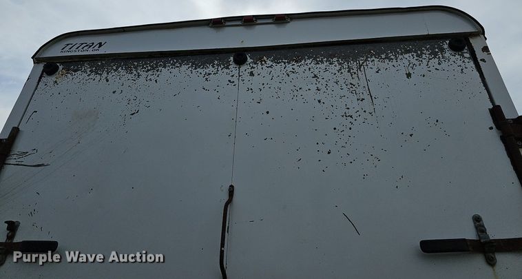 image for item DM1578 2008 Titan enclosed cargo trailer