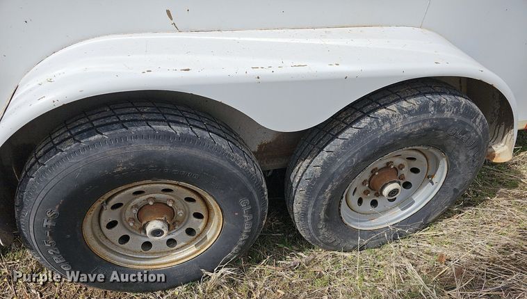 image for item DM1578 2008 Titan enclosed cargo trailer