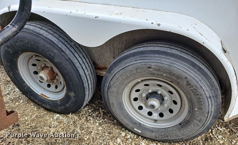 image for item DM1578 2008 Titan enclosed cargo trailer