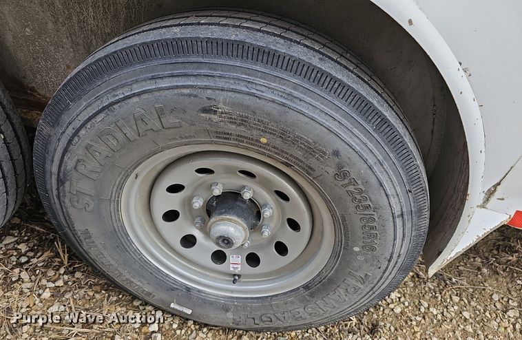 image for item DM1578 2008 Titan enclosed cargo trailer