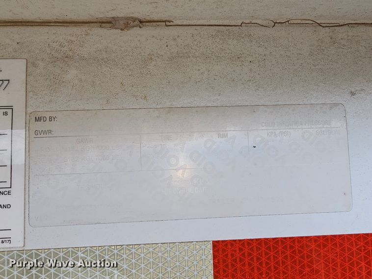 image for item DM1578 2008 Titan enclosed cargo trailer