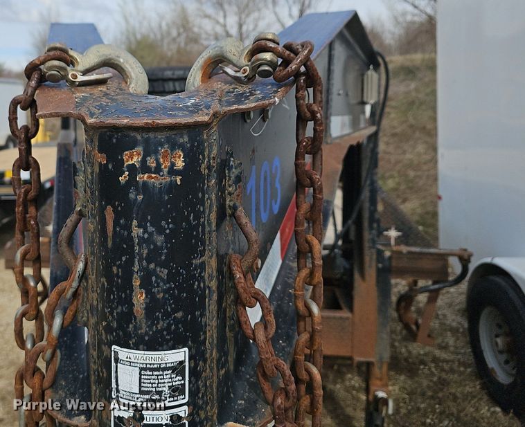 image for item DM1579 2007 Starlite 8625D0VETAGN equipment trailer