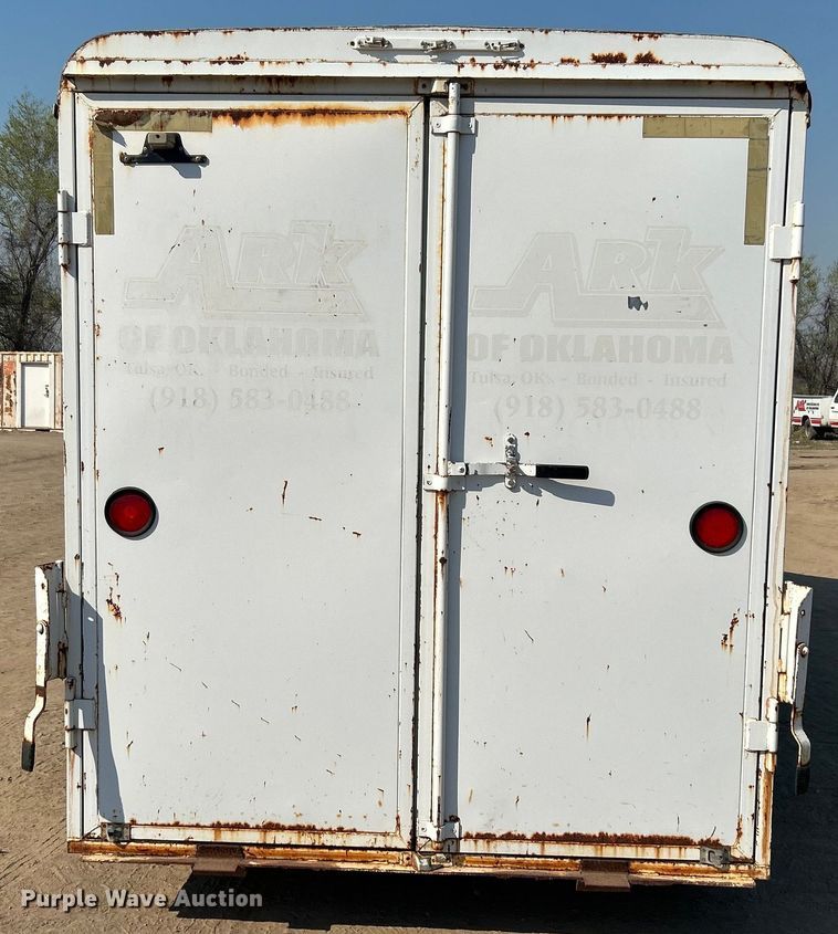 image for item DO1033 2002 W-W Trailers enclosed cargo trailer