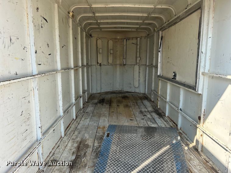 image for item DO1033 2002 W-W Trailers enclosed cargo trailer