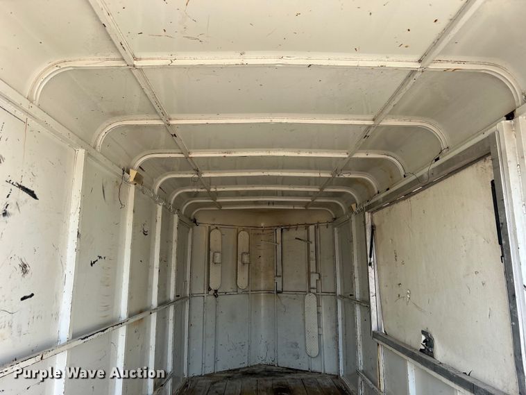 image for item DO1033 2002 W-W Trailers enclosed cargo trailer