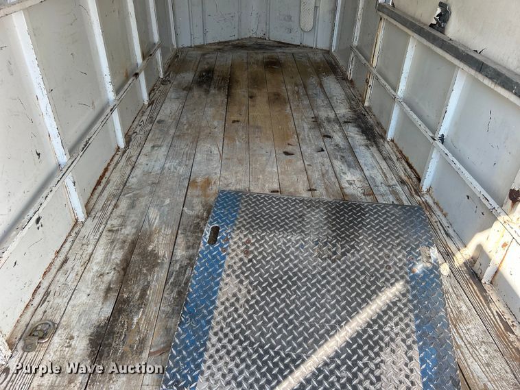 image for item DO1033 2002 W-W Trailers enclosed cargo trailer