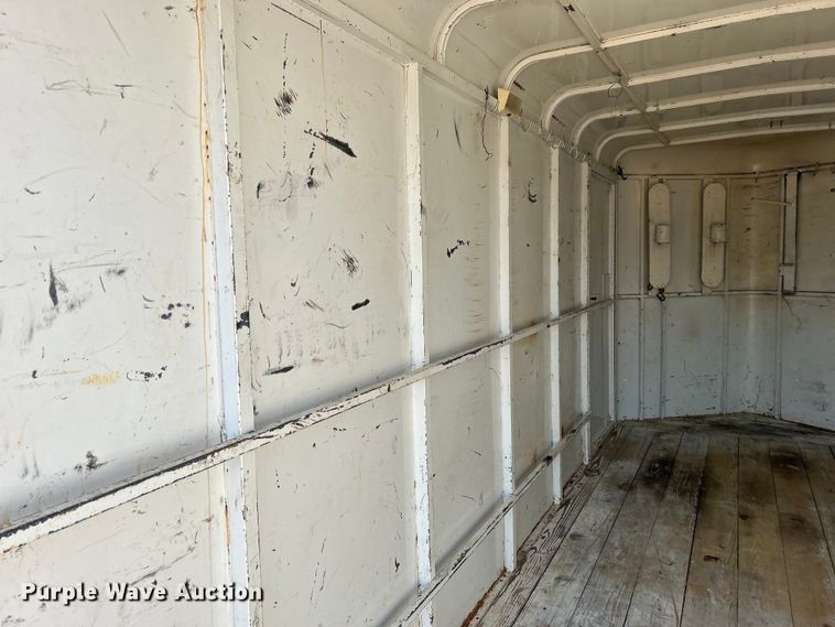 image for item DO1033 2002 W-W Trailers enclosed cargo trailer