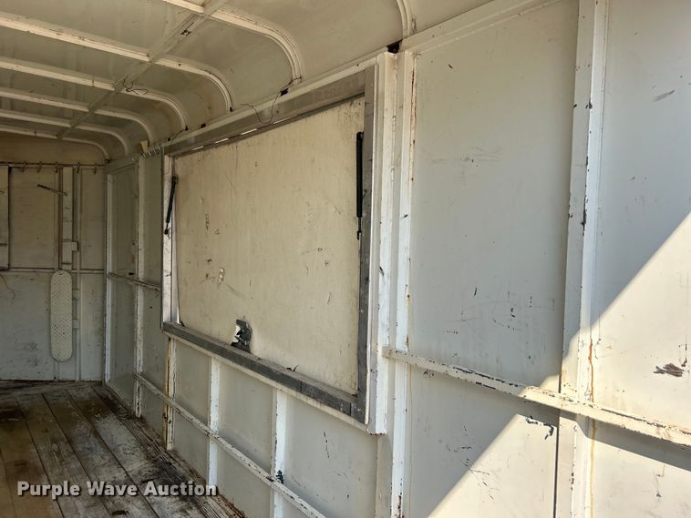 image for item DO1033 2002 W-W Trailers enclosed cargo trailer