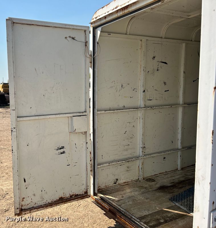 image for item DO1033 2002 W-W Trailers enclosed cargo trailer