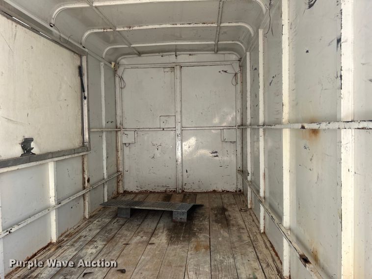 image for item DO1033 2002 W-W Trailers enclosed cargo trailer