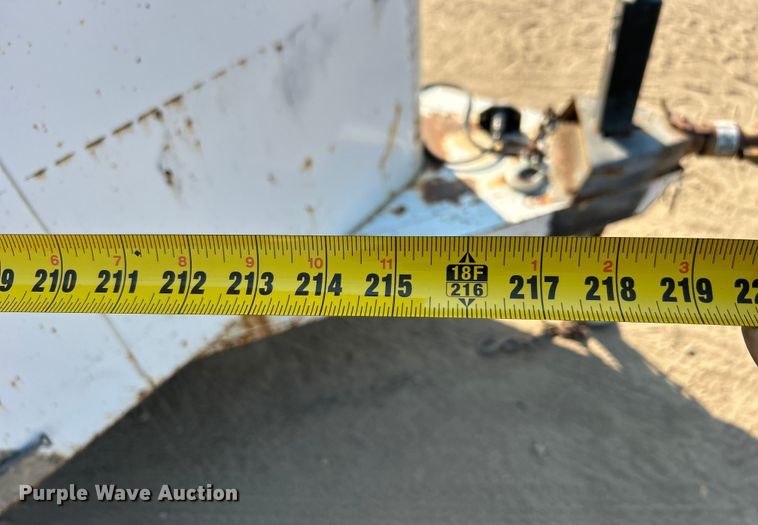 image for item DO1033 2002 W-W Trailers enclosed cargo trailer