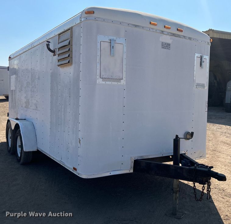 image for item DO1034 2001 Trail Blazer enclosed cargo trailer