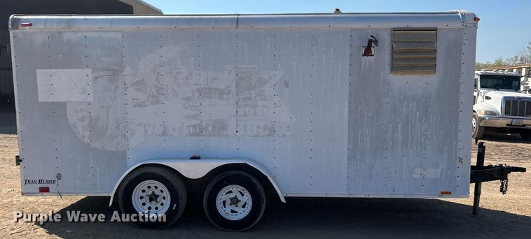 image for item DO1034 2001 Trail Blazer enclosed cargo trailer