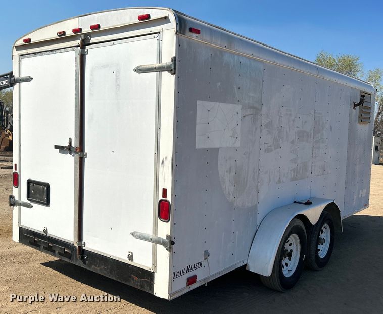 image for item DO1034 2001 Trail Blazer enclosed cargo trailer