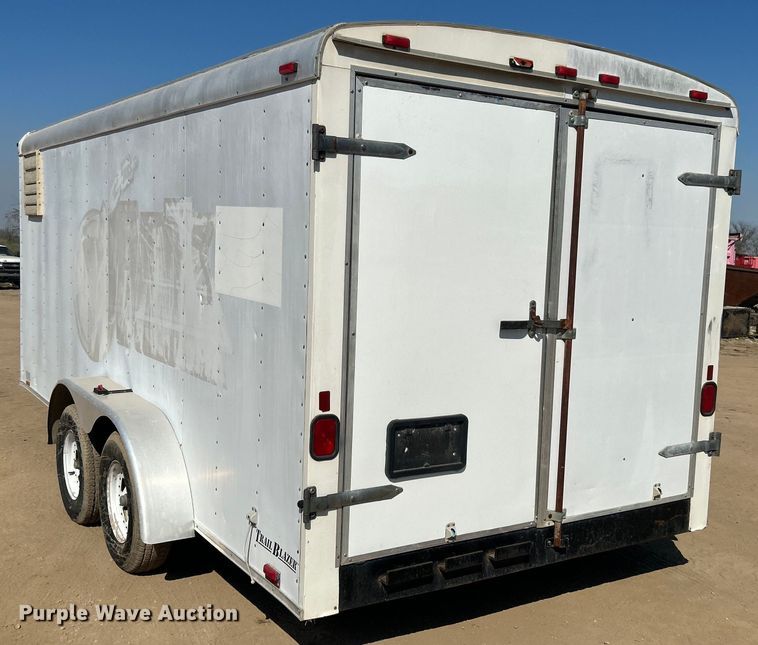image for item DO1034 2001 Trail Blazer enclosed cargo trailer