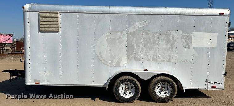 image for item DO1034 2001 Trail Blazer enclosed cargo trailer
