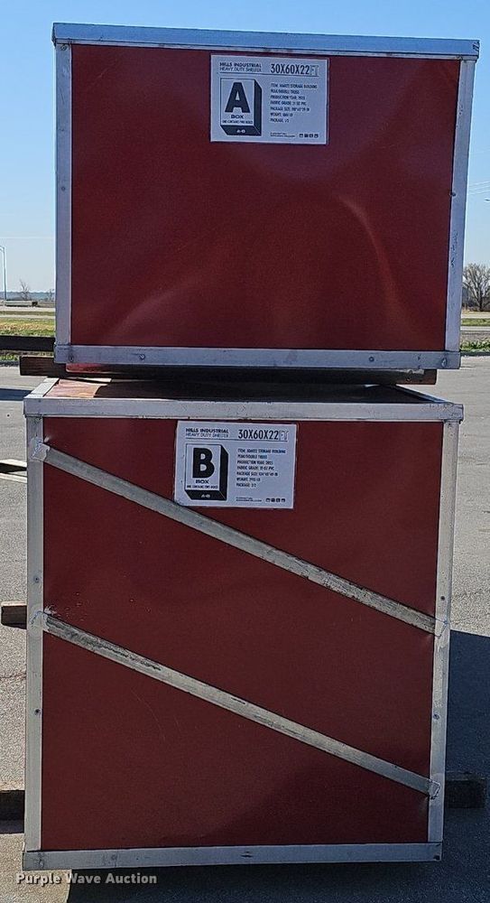 image for item DP0825 2023 Hills Industrial truss arch storage shelter  