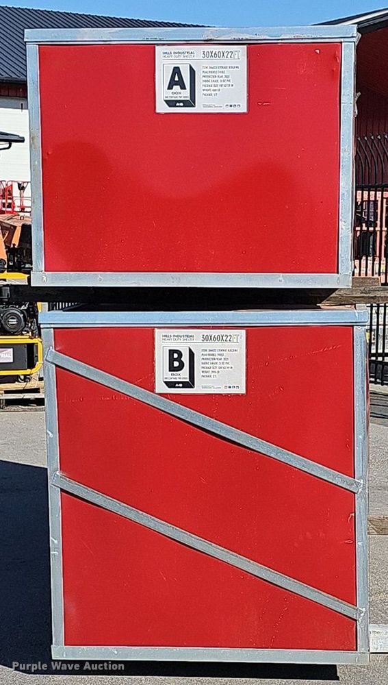 image for item DP0825 2023 Hills Industrial truss arch storage shelter  